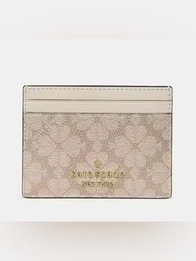 Kate Spade Flower Small Slim Card Holder